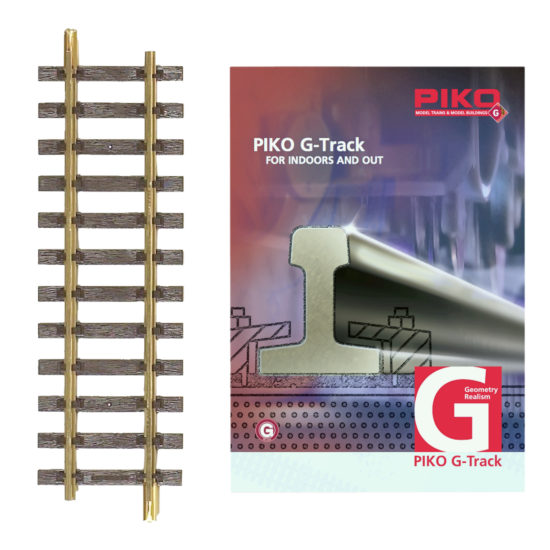 Piko 35201 , Tor prosty G280 l=279mm , skala G